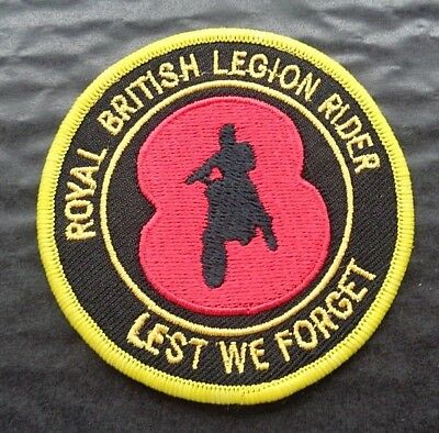 Royal british legion riders branch patch